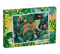 puzzleYOU : Puzzle de 48 pièces « Léo Le léopard »