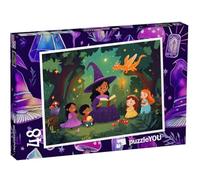 puzzleYOU : Puzzle de 48 pièces « Les apprentis sorciers dans la forêt des Contes de fées »