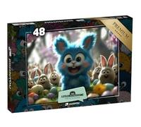 puzzleYOU : Puzzle de 48 pièces « LITTLEMONSTERTIME: The Great Egg Discovery »