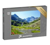 puzzleYOU : Puzzle de 48 pièces « Montagne de Vignemale dans Le Parc National des Pyrénées. Occitanie dans Le sud de la France. »