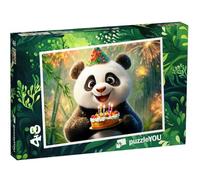 puzzleYOU : Puzzle de 48 pièces « Paula Panda a Une Surprise pour Vous »
