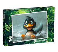 puzzleYOU : Puzzle de 48 pièces « Plaisirs de l’Eau avec Canard Coin-Coin »