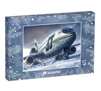 puzzleYOU : Puzzle de 48 pièces « SnowWing 74 : Vol de Transport vers Le pôle Nord »