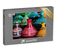 puzzleYOU : Puzzle de 48 pièces « Tajine en céramique, Maroc »