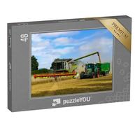 puzzleYOU : Puzzle de 48 pièces « Tracteur avec remorque, Oxfordshire »