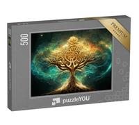 puzzleYOU : Puzzle de 500 pièces « Arbre de Vie de la mythologie Nordique »