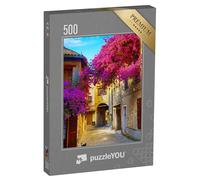 puzzleYOU : Puzzle de 500 pièces « Art Belle Ville Ancienne de Provence »