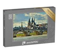 puzzleYOU : Puzzle de 500 pièces « Blois, France : Le Long de la Route des châteaux de la Loire - Ville de Blois »