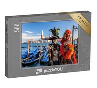 puzzleYOU : Puzzle de 500 pièces « Carnaval de Venise, Italie »
