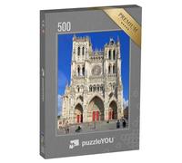 puzzleYOU : Puzzle de 500 pièces « Cathédrale d'Amiens, France »