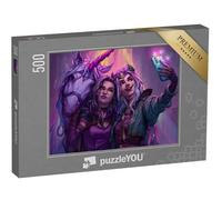 puzzleYOU : Puzzle de 500 pièces « L’Heure du Selfie avec la Licorne »