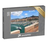 puzzleYOU : Puzzle de 500 pièces « La Rochelle, Ville française et Port sur Le Golfe de Gascogne, Une Partie de l'Océan Atlantique »