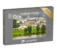 puzzleYOU : Puzzle de 500 pièces « Le château Royal d'Amboise et Le fleuve Loire, Pays-de-la-Loire - Patrimoine Mondial de l'UNESCO »