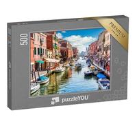 puzzleYOU : Puzzle de 500 pièces « L'île pittoresque de Murano à Venise, Italie »