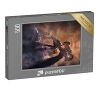 puzzleYOU : Puzzle de 500 pièces « Musicien de Jazz avec Son Saxophone »