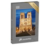 puzzleYOU : Puzzle de 500 pièces « Notre Dame, Symbole de Paris, France »