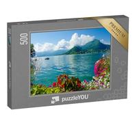 puzzleYOU : Puzzle de 500 pièces « Paysage au lac d'Annecy »
