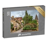 puzzleYOU : Puzzle de 500 pièces « Rue du Centre Historique de Sarlat-la-Caneda, département de la Dordogne, France »