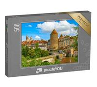 puzzleYOU : Puzzle de 500 pièces « Semur en Auxois, Belle cité médiévale de Bourgogne, France »