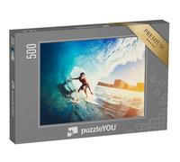 puzzleYOU : Puzzle de 500 pièces « Surfer la Vague Parfaite »