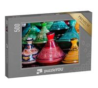 puzzleYOU : Puzzle de 500 pièces « Tajine en céramique, Maroc »
