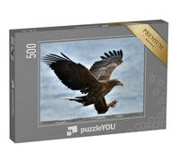 puzzleYOU : Puzzle de 500 pièces « Un Aigle de mer s'envole dans Un Ciel Bleu »