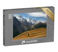 puzzleYOU : Puzzle de 500 pièces « Vue générale de la Pointe de la Meije dans Le Parc National des Ecrins, vallée de la Romanche, Hautes Alpes »