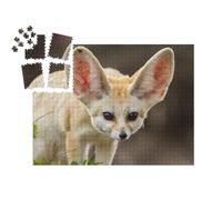 puzzleYOU : Smart Sorted® | Puzzle Photo 1000 pièces « Adorable Renard Fennec aux Grandes Oreilles »