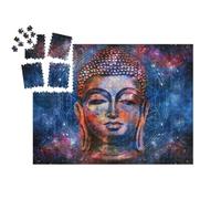 puzzleYOU : Smart Sorted® | Puzzle Photo 1000 pièces « Aquarelle numérique : Mandala de Bouddha »