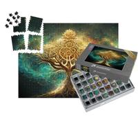 puzzleYOU : Smart Sorted® | Puzzle Photo 1000 pièces « Arbre de Vie de la mythologie Nordique »