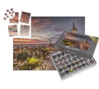 puzzleYOU : Smart Sorted® | Puzzle Photo 1000 pièces « Arequipa Coucher de Soleil Pérou »