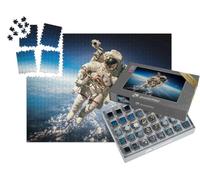 puzzleYOU : Smart Sorted® | Puzzle Photo 1000 pièces « Astronaute dans l'espace au-Dessus de la Terre »