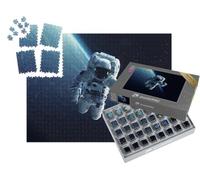 puzzleYOU : Smart Sorted® | Puzzle Photo 1000 pièces « Astronaute en Promenade dans l'espace »