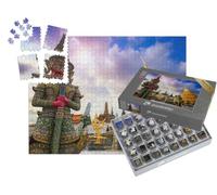 puzzleYOU : Smart Sorted® | Puzzle Photo 1000 pièces « Atemberaubender Wat Phra Kaew, Tempel des Smaragdbuddhas Bangkok, Thaïlande »