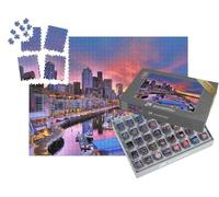 puzzleYOU : Smart Sorted® | Puzzle Photo 1000 pièces « Aurore sur Pier-66, Seattle »