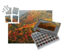 puzzleYOU : Smart Sorted® | Puzzle Photo 1000 pièces « Automne dans Le Parc National de la Suisse tchèque, République tchèque »