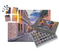 puzzleYOU : Smart Sorted® | Puzzle Photo 1000 pièces « Avenue des Chevaliers : Ippoton, Rhodes, Grèce »