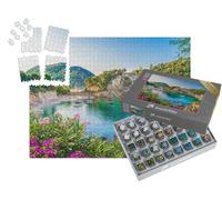 puzzleYOU : Smart Sorted® | Puzzle Photo 1000 pièces « Baie de Paleokastritsa sur l'île de Corfou, Grèce »