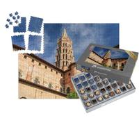 puzzleYOU : Smart Sorted® | Puzzle Photo 1000 pièces « Basilique Saint Sernin, Toulouse, France »