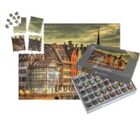 puzzleYOU : Smart Sorted® | Puzzle Photo 1000 pièces « Bâtiment sur Le Front de mer à Strasbourg - France »