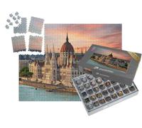 puzzleYOU : Smart Sorted® | Puzzle Photo 1000 pièces « Beau bâtiment du Parlement à Budapest, Destination Touristique Populaire »