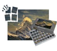puzzleYOU : Smart Sorted® | Puzzle Photo 1000 pièces « Beau Coucher de Soleil sur Le Cervin, Zermatt, Suisse »
