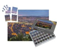 puzzleYOU : Smart Sorted® | Puzzle Photo 1000 pièces « Beau Le Soir après Le Coucher du Soleil »