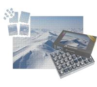 puzzleYOU : Smart Sorted® | Puzzle Photo 1000 pièces « Beau Paysage Arctique vu du Ciel, Sibérie, Russie »