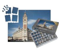 puzzleYOU : Smart Sorted® | Puzzle Photo 1000 pièces « Beffroi et opéra de Lille - France »