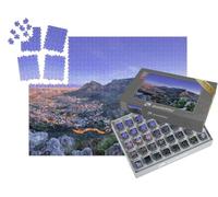 puzzleYOU : Smart Sorted® | Puzzle Photo 1000 pièces « Belle Vue sur Le Cap, Les Montagnes et la mer en Afrique du Sud »