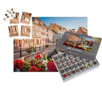 puzzleYOU : Smart Sorted® | Puzzle Photo 1000 pièces « Belle Vue sur Le Centre Historique de Colmar dans la Province d'Alsace, France en été »