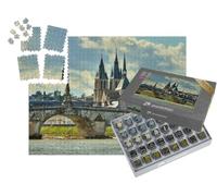 puzzleYOU : Smart Sorted® | Puzzle Photo 1000 pièces « Blois, France : Le Long de la Route des châteaux de la Loire - Ville de Blois »