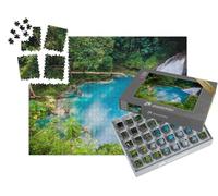 puzzleYOU : Smart Sorted® | Puzzle Photo 1000 pièces « Blue Hole en Jamaïque »