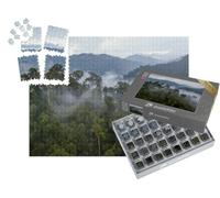 puzzleYOU : Smart Sorted® | Puzzle Photo 1000 pièces « Brume au-Dessus de la forêt Tropicale après Une tempête »